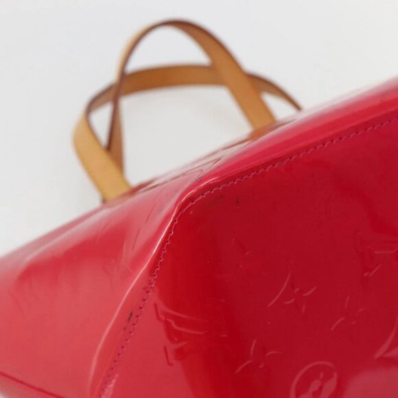 LOUIS VUITTON Monogram Vernis Bellevue PM Hand Bag Rose Pop M93669 Auth 143327 - Picture 4 of 16